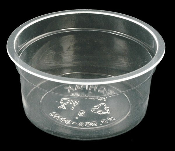 100ml plastic sauce cups with lids