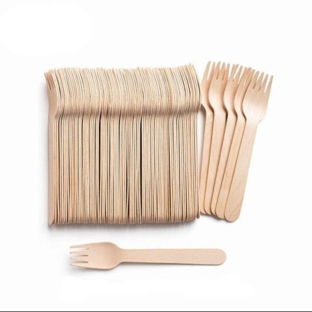 Bamboo Dessert Forks